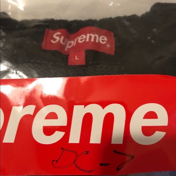 Supreme Big letter sweater DS size L - Picture 4 of 4